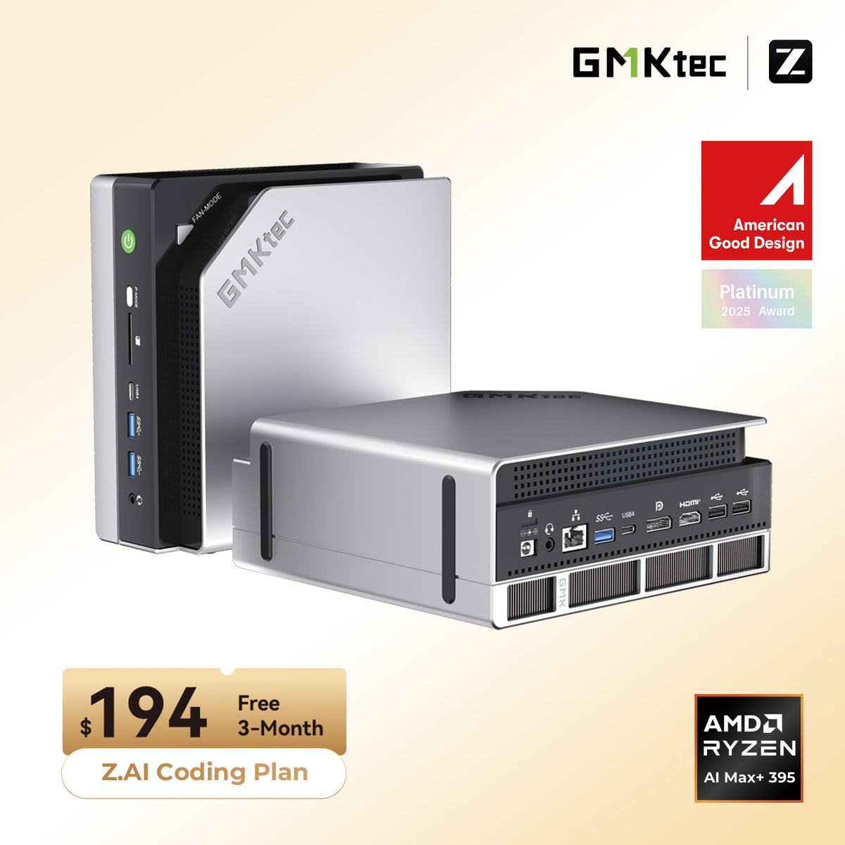 GMKtec EVO-X2 (Ryzen AI Max+ 395)